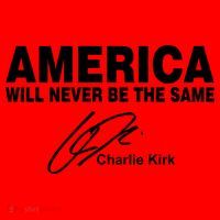 America Will Never Be The Same RIP CHARLIE KIRK Santa Hat thumb 1