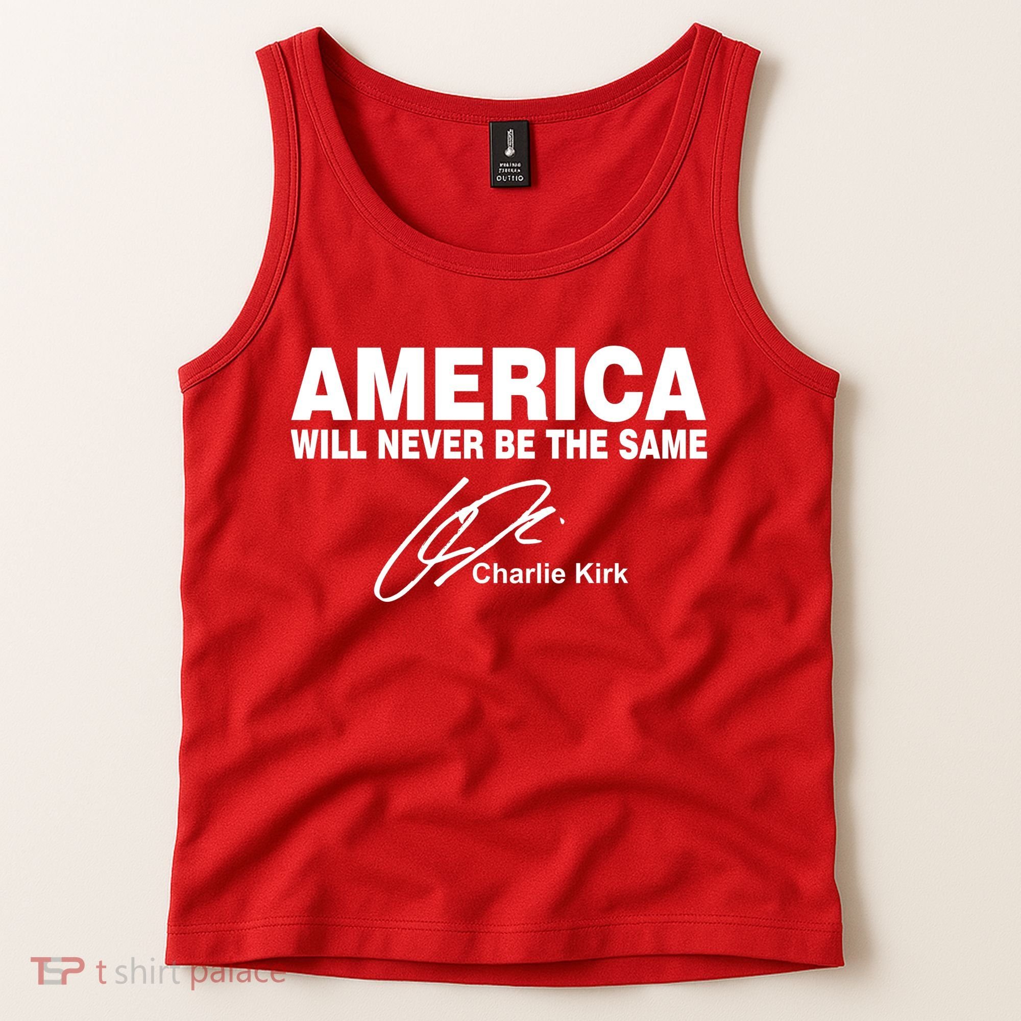 America Will Never Be The Same RIP CHARLIE KIRK Tank Top