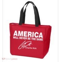 America Will Never Be The Same RIP CHARLIE KIRK Tote Bag thumb 3