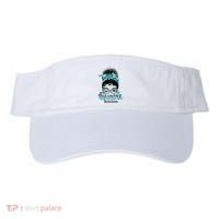 Afro Women Ovarian Cancer Awareness One Thankful Survivor Visor thumb 0