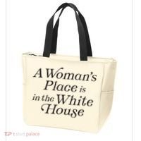 A Womans Place Is In The White House Trendy Rights Feminist Tote Bag thumb 3