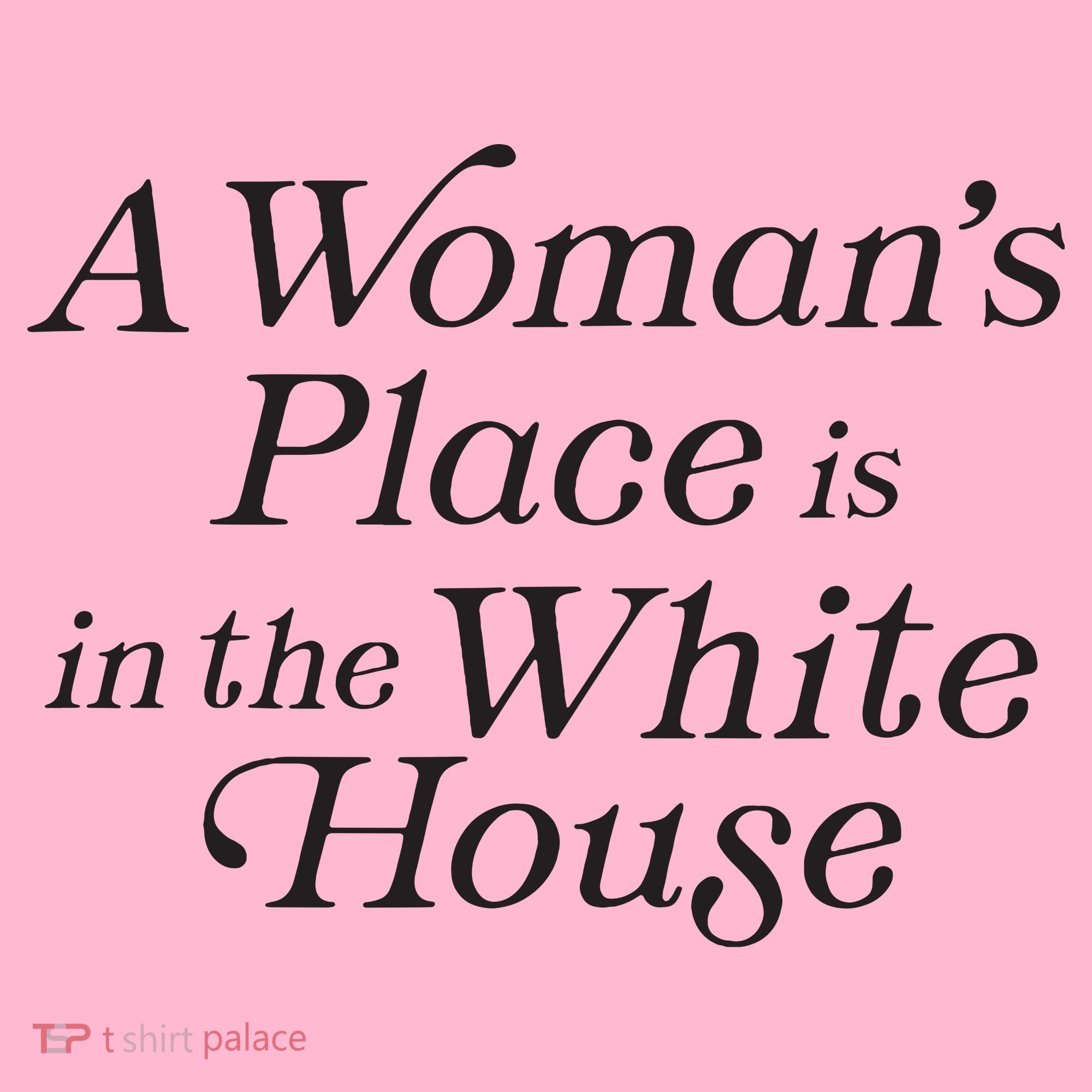 A Womans Place Is In The White House Trendy Rights Feminist Coaster