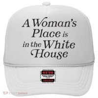 A Womans Place Is In The White House Trendy Rights Feminist Hat thumb 0