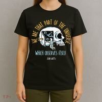 Alan Watts Quote Philosophy Spiritual Gift Universe T-Shirt thumb 4