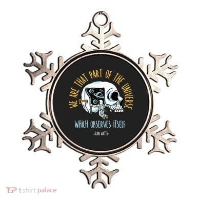 Alan Watts Quote Philosophy Spiritual Gift Universe Ornament