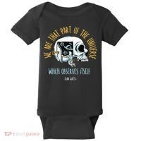 Alan Watts Quote Philosophy Spiritual Gift Universe Baby Bodysuit thumb 0