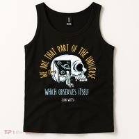 Alan Watts Quote Philosophy Spiritual Gift Universe Tank Top thumb 2