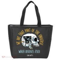 Alan Watts Quote Philosophy Spiritual Gift Universe Tote Bag thumb 0