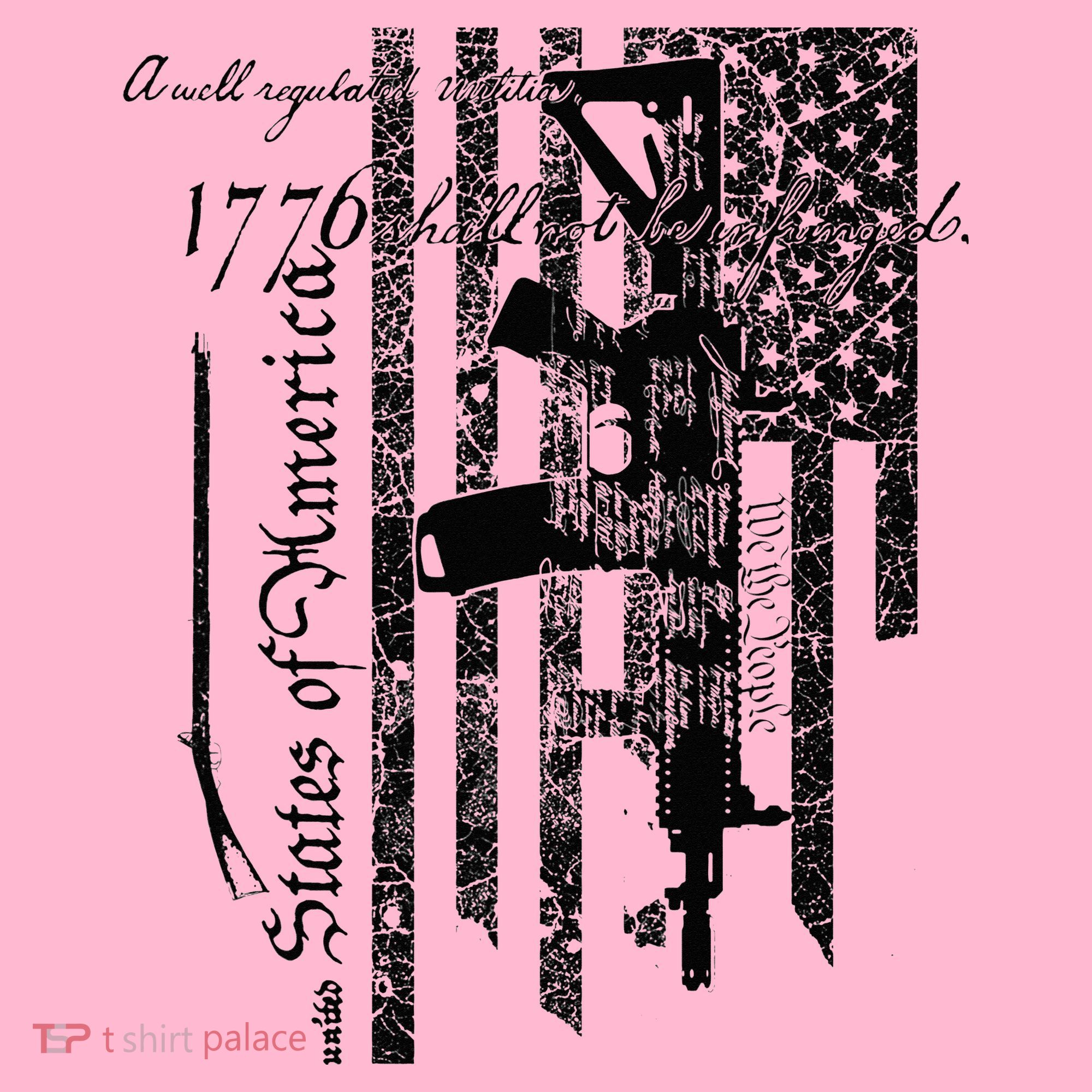 A Well Regulated Militia Gun Rights Patriotic Coaster