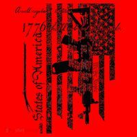 A Well Regulated Militia Gun Rights Patriotic Santa Hat thumb 1