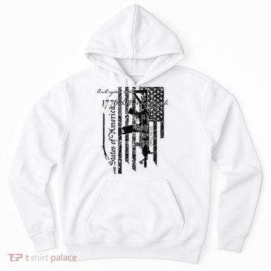 A Well Regulated Militia Gun Rights Patriotic Hoodie