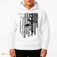 A Well Regulated Militia Gun Rights Patriotic Hoodie thumb 2