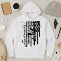 A Well Regulated Militia Gun Rights Patriotic Hoodie thumb 3