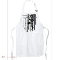 A Well Regulated Militia Gun Rights Patriotic Apron thumb 0