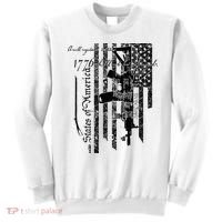 A Well Regulated Militia Gun Rights Patriotic Sweatshirt thumb 0