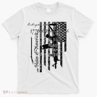 A Well Regulated Militia Gun Rights Patriotic T-Shirt thumb 0