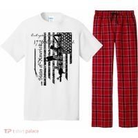 A Well Regulated Militia Gun Rights Patriotic Pajama Set thumb 0