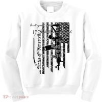 A Well Regulated Militia Gun Rights Patriotic Kids Sweatshirt thumb 0