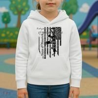 A Well Regulated Militia Gun Rights Patriotic Kids Hoodie thumb 3
