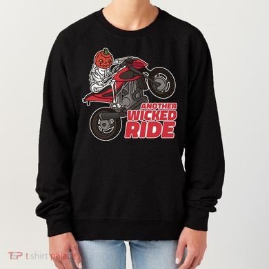 Another Wicked Ride Pumpkin Women's Sweatshirt