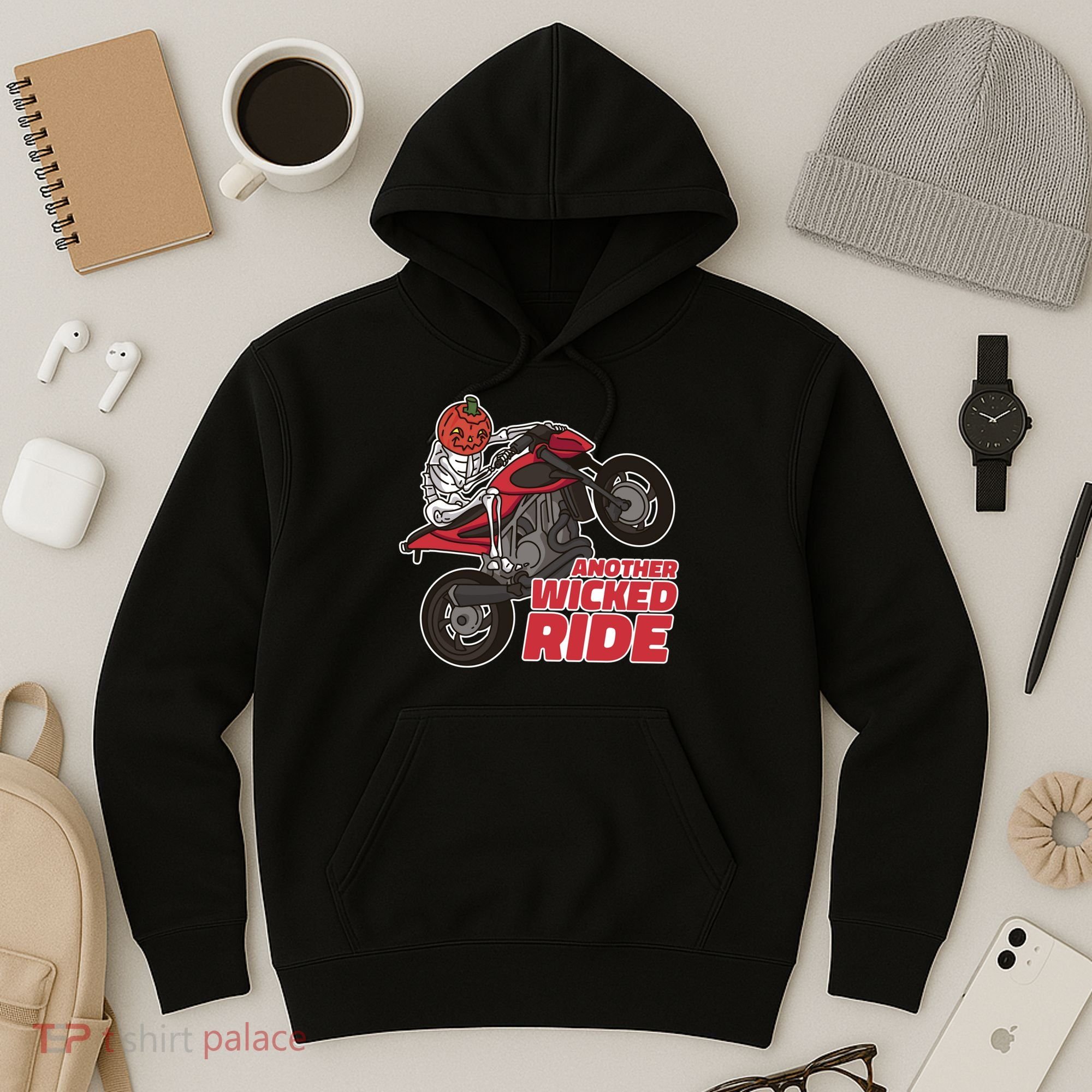 Another Wicked Ride Pumpkin Hoodie