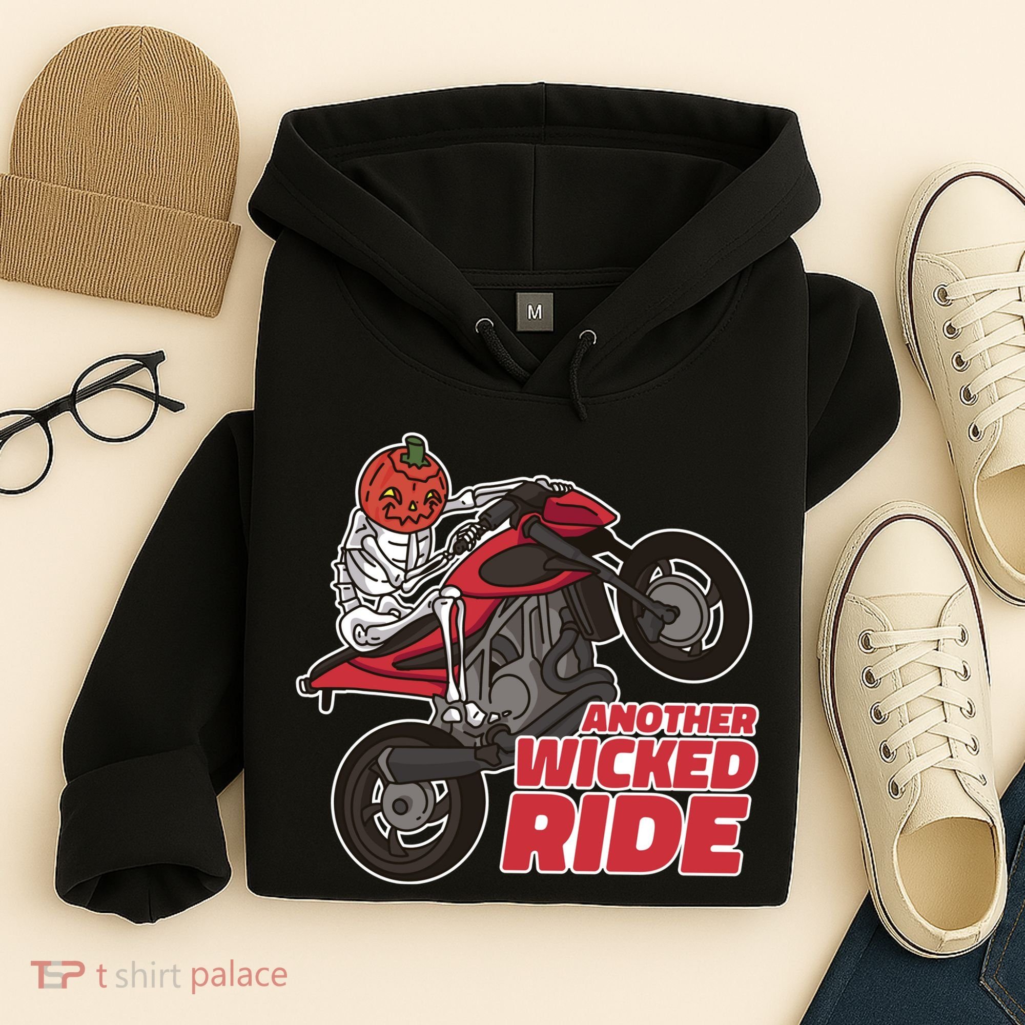 Another Wicked Ride Pumpkin Hoodie