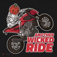 Another Wicked Ride Pumpkin Polo thumb 3