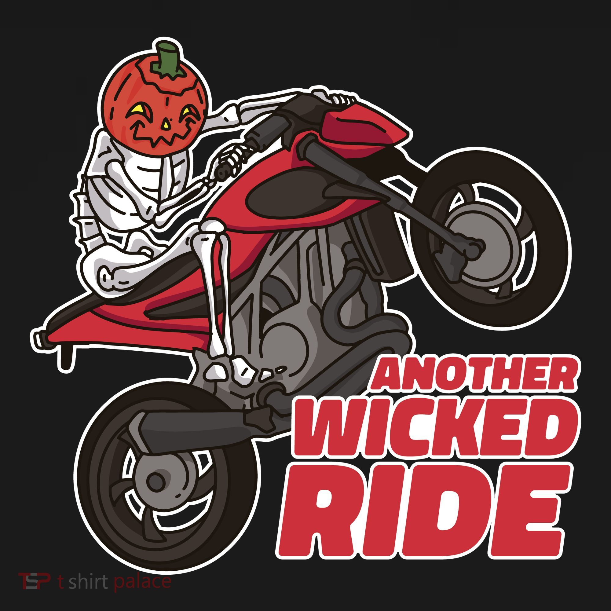 Another Wicked Ride Pumpkin Polo