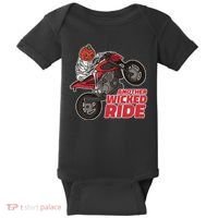 Another Wicked Ride Pumpkin Baby Bodysuit thumb 0