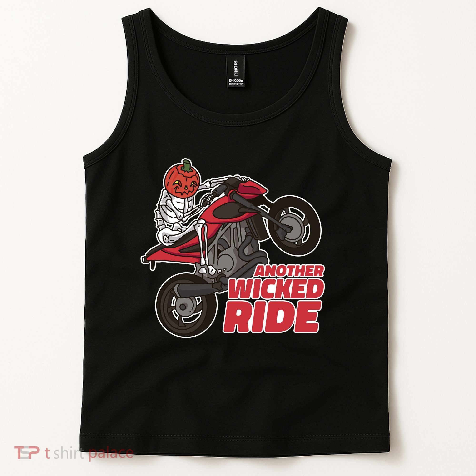 Another Wicked Ride Pumpkin Tank Top