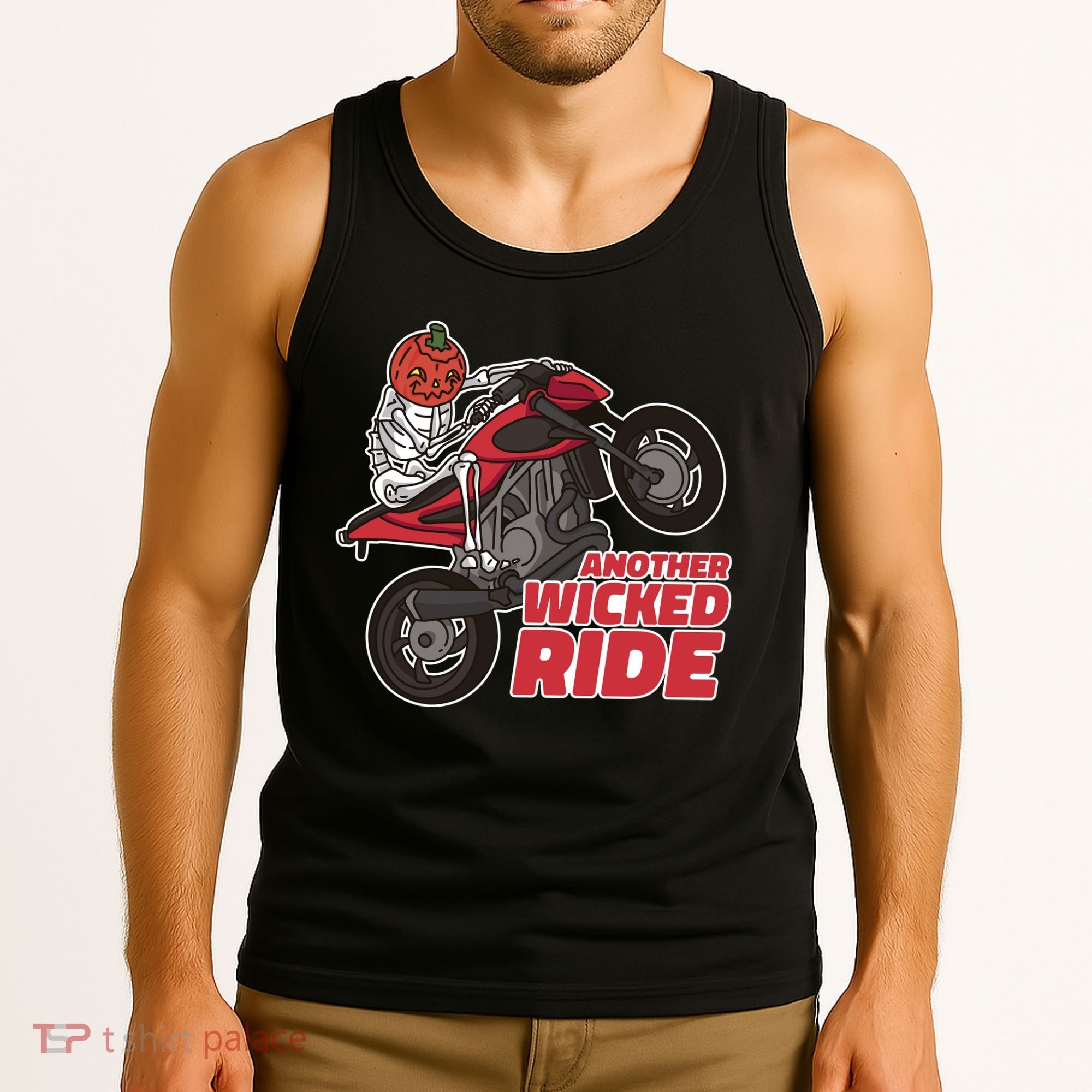 Another Wicked Ride Pumpkin Tank Top