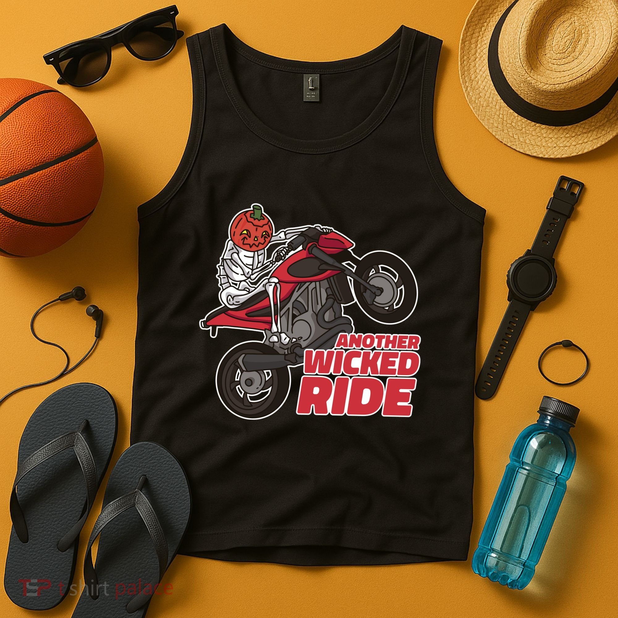 Another Wicked Ride Pumpkin Tank Top