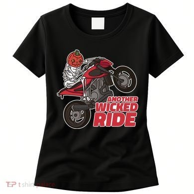 Another Wicked Ride Pumpkin Women's T-Shirt