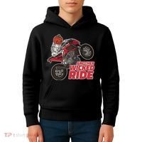 Another Wicked Ride Pumpkin Kids Hoodie thumb 4