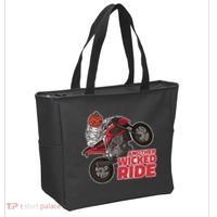 Another Wicked Ride Pumpkin Tote Bag thumb 2
