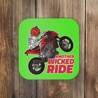 Another Wicked Ride Pumpkin Coaster thumb 0