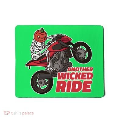 Another Wicked Ride Pumpkin Mousepad