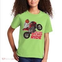 Another Wicked Ride Pumpkin Kids T-Shirt thumb 2