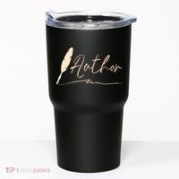 Author Writer Reading Books Literature Novel Chapter Library Tumbler thumb 0