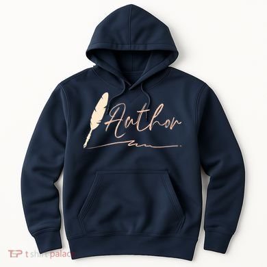 Author Writer Reading Books Literature Novel Chapter Library Hoodie