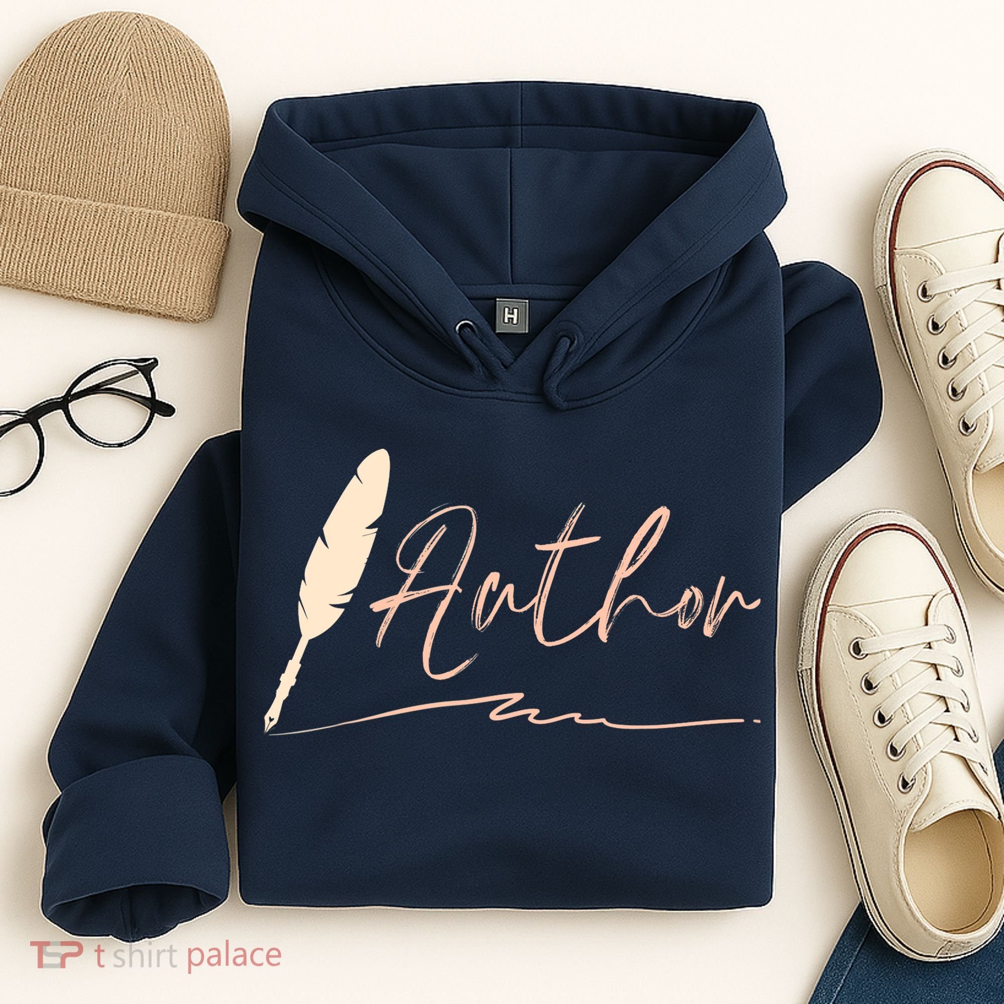 Author Writer Reading Books Literature Novel Chapter Library Hoodie