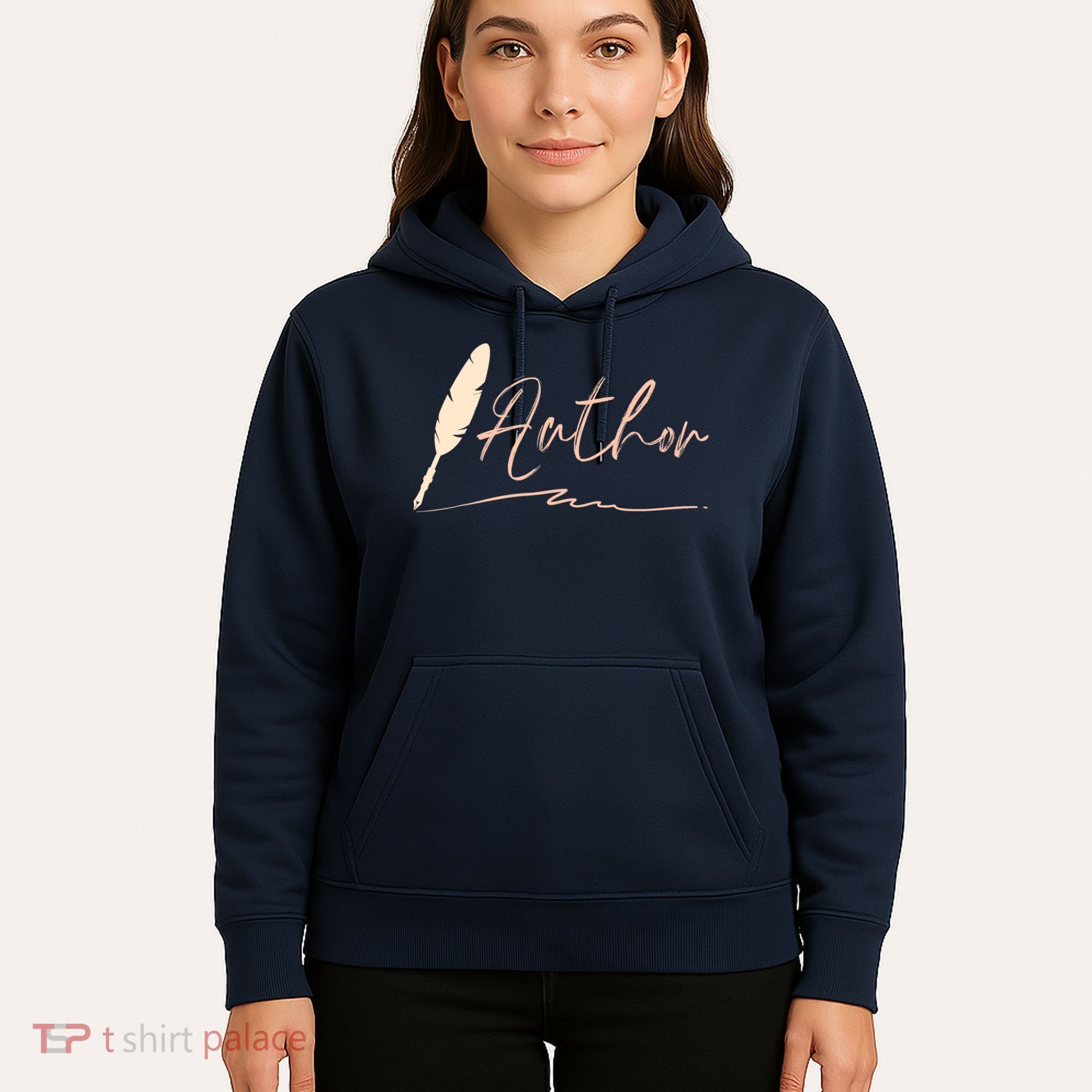 Author Writer Reading Books Literature Novel Chapter Library Hoodie