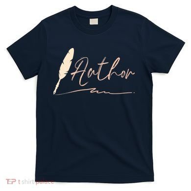 Author Writer Reading Books Literature Novel Chapter Library T-Shirt