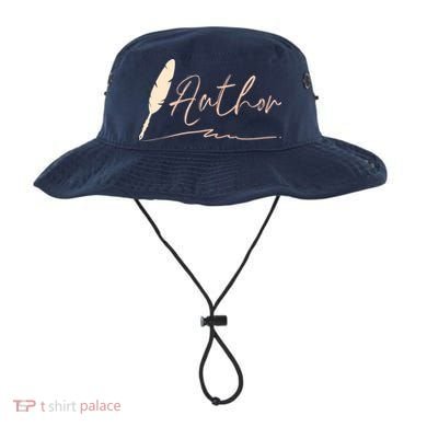 Author Writer Reading Books Literature Novel Chapter Library Bucket Hat