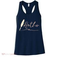 Author Writer Reading Books Literature Novel Chapter Library Women's Tank Top thumb 0