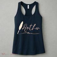 Author Writer Reading Books Literature Novel Chapter Library Women's Tank Top thumb 3