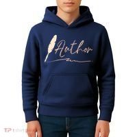 Author Writer Reading Books Literature Novel Chapter Library Kids Hoodie thumb 4