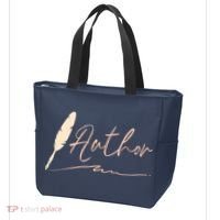 Author Writer Reading Books Literature Novel Chapter Library Tote Bag thumb 3