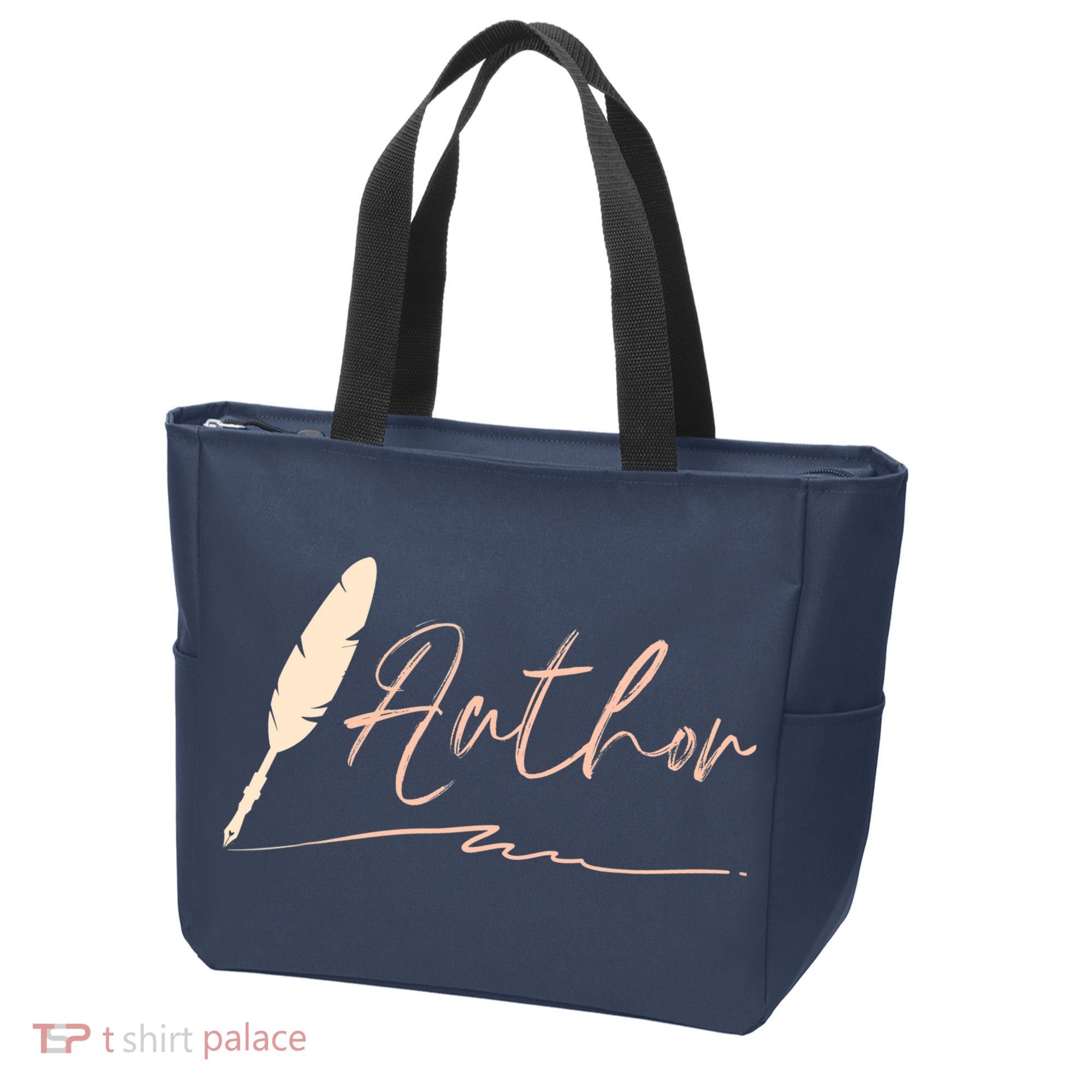 Author Writer Reading Books Literature Novel Chapter Library Tote Bag