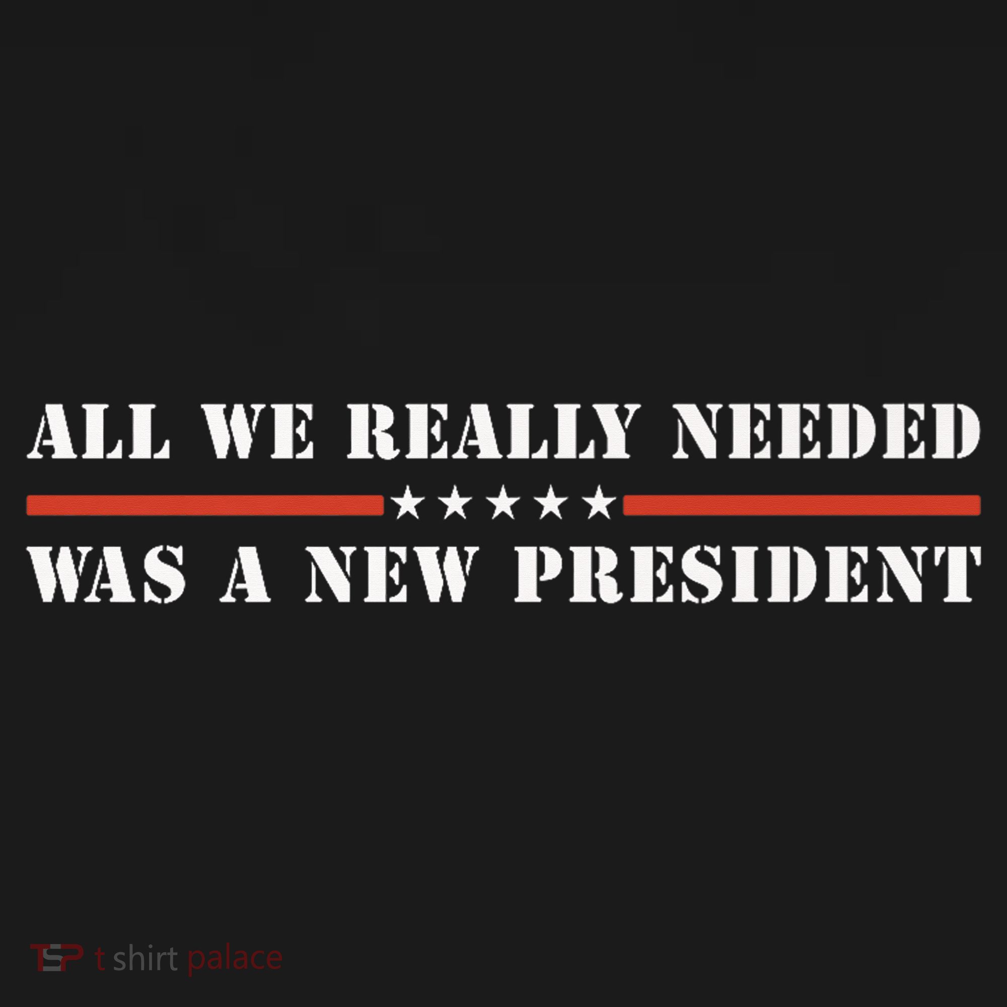 All We Really Needed Was A New President USA Ornament